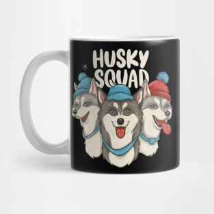 Husky squad Mug